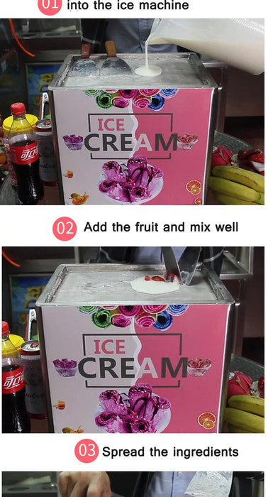 Ice Cream Roll Maker