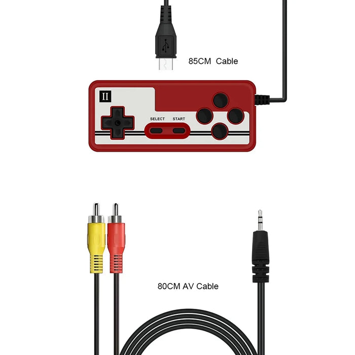 5 Colors Retro Classic Video Game Console | Portable | Mini | Handheld | 8-Bit 3.0 Inch LCD | Game Player | Built-in 400 Games Console