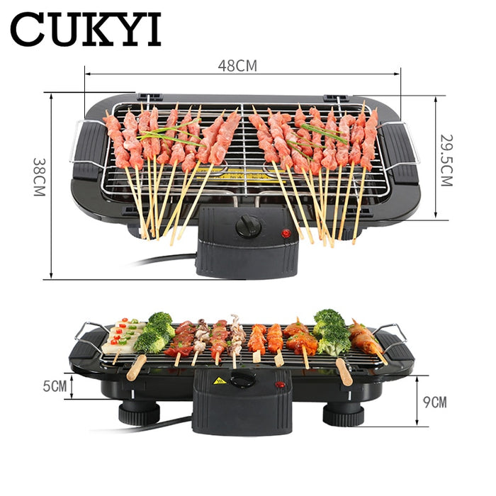 SMOKELESS BBQ ELECTRIC GRILL