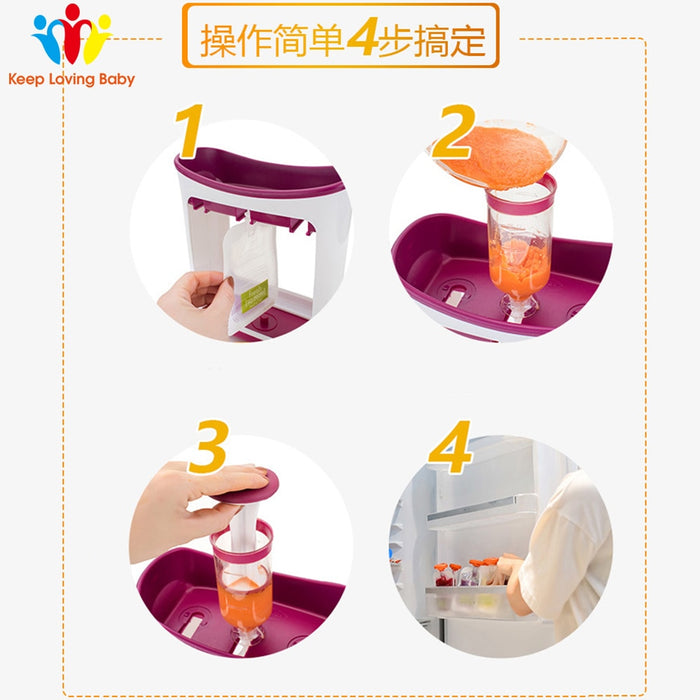 Baby Food Squeeze Station