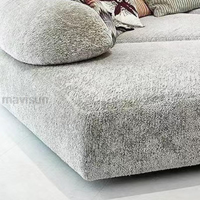 Luxury Sleek Design Flannel Sofa