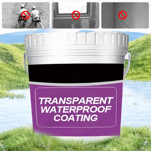 Invisible Waterproof Sealant | Adhesive for Exterior Walls | Leak Proof Coating Bathroom Floor | Crack Sealing Mould Proof