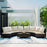 5-piece Outdoor UV-resistant Patio Sofa Set 