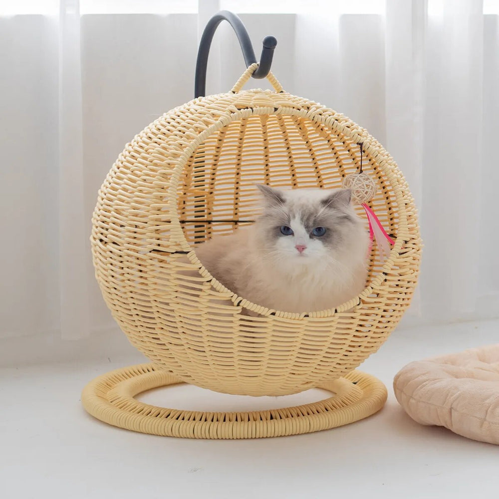 Pet Rattan Woven Hammock