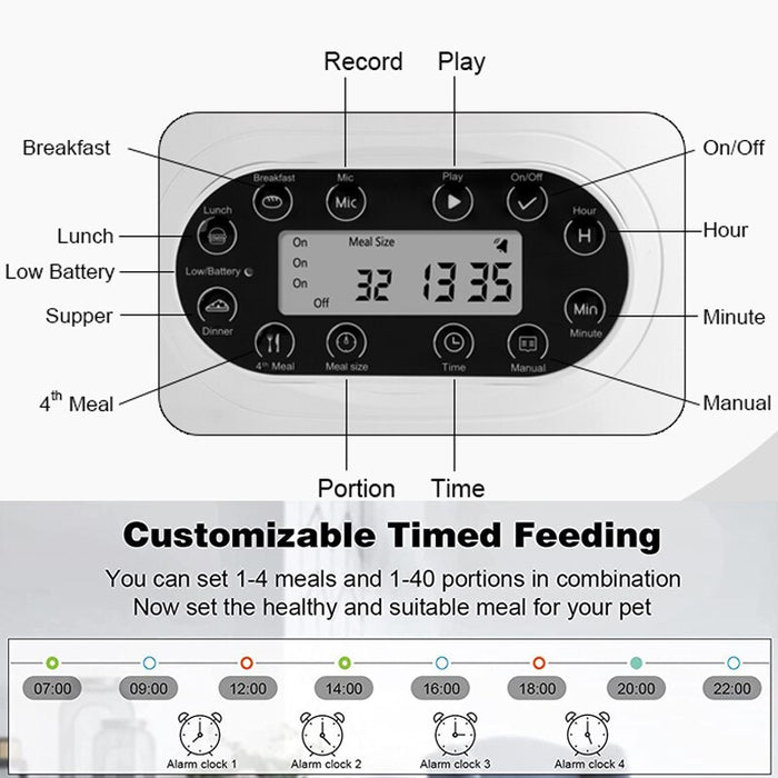 Wi-fi Intelligent Pet Feeder