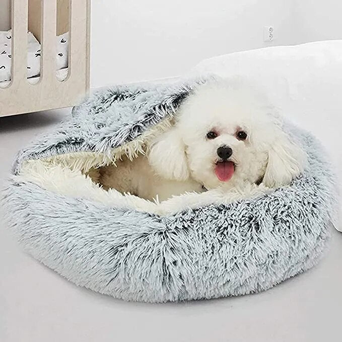 Winter Plush Pet Bed