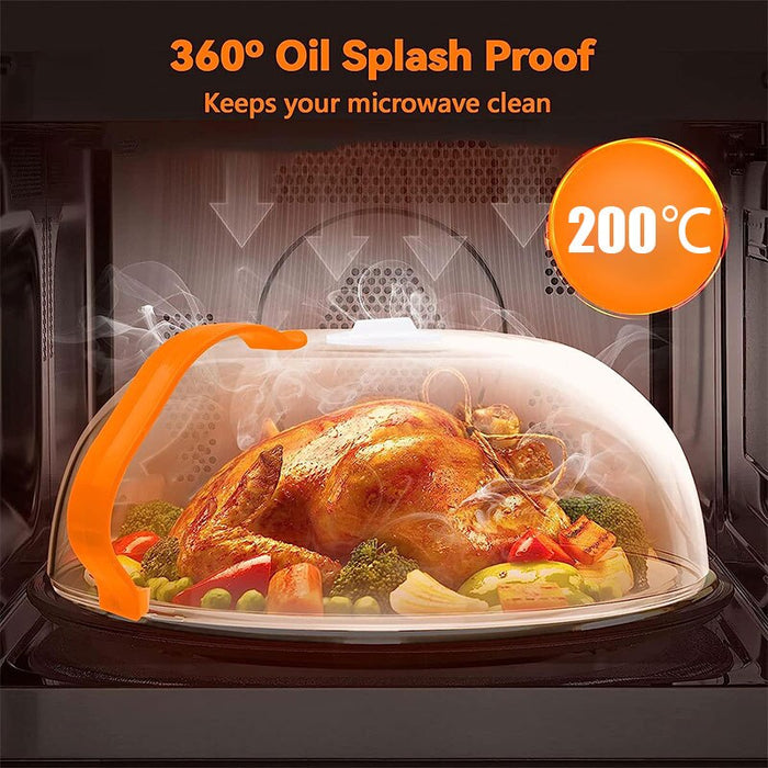 Microwave Splatter Cover With Handle