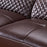 Classic L-shaped Leather Sofa