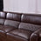 Classic L-shaped Leather Sofa