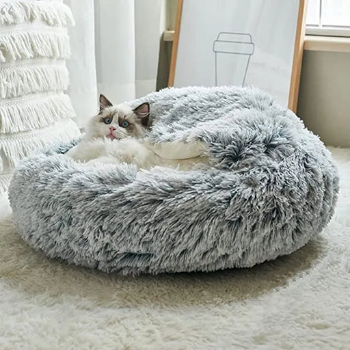 Winter Plush Pet Bed