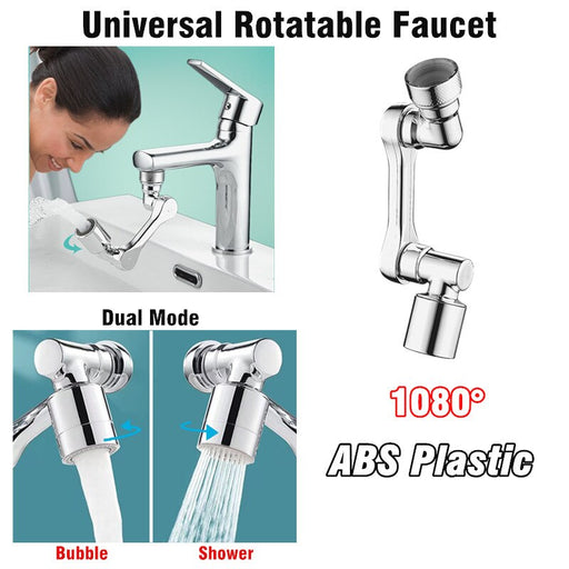 1080° ROTATABLE FAUCET AERATOR EXTENDER