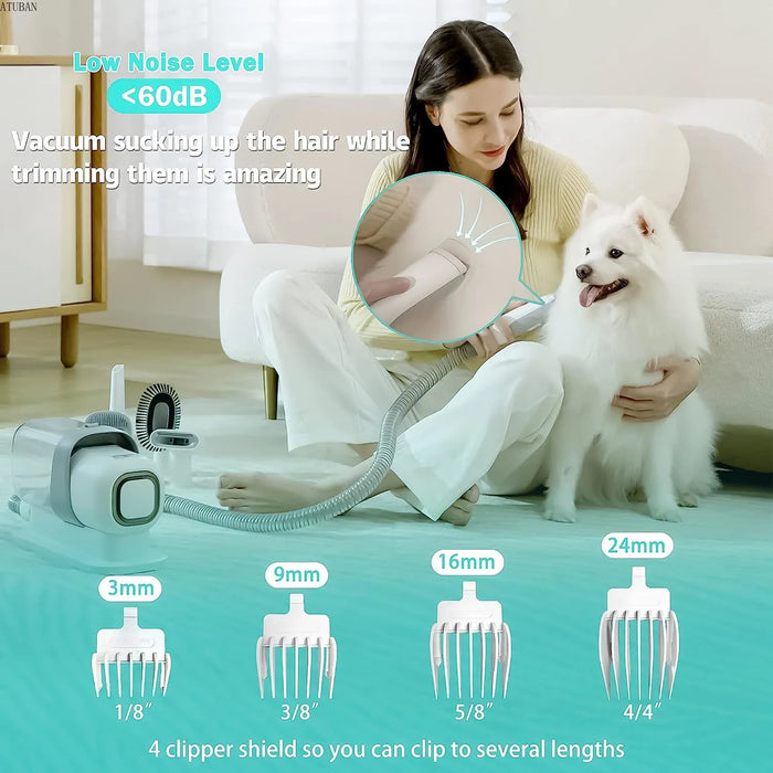 Pet Vacuum Grooming Kit