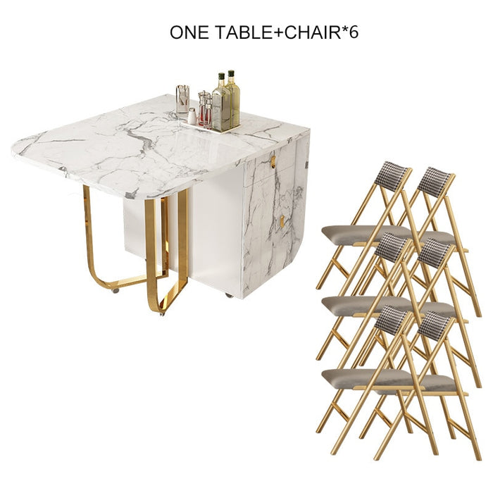 Compact Foldable Dining Set