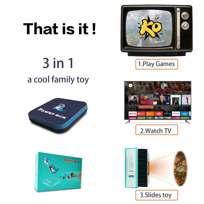 Pawky Video Game Console