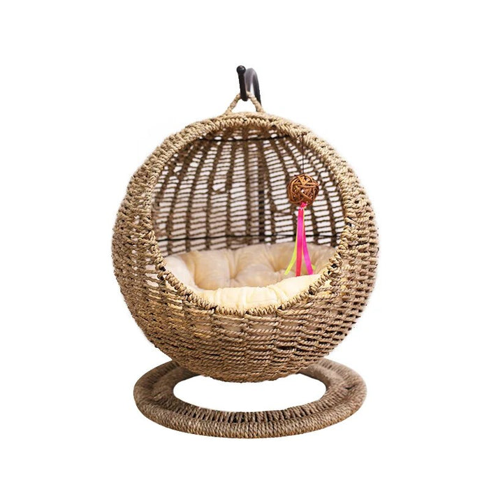 Pet Rattan Woven Hammock