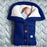 Pasgeboren Baby Gebreide Wandelwagen Slaapzakken Knop Gebreide Wrap Inbakeren Dekens Beddengoed Envelop Baby Sleepsack 0-1-2 Maand S08