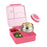 Four-Grid Bento Lunch Box With Insulated Soup, For Kids, Moms, Dads, Teenagers And Workers At School Canteen, Back to School