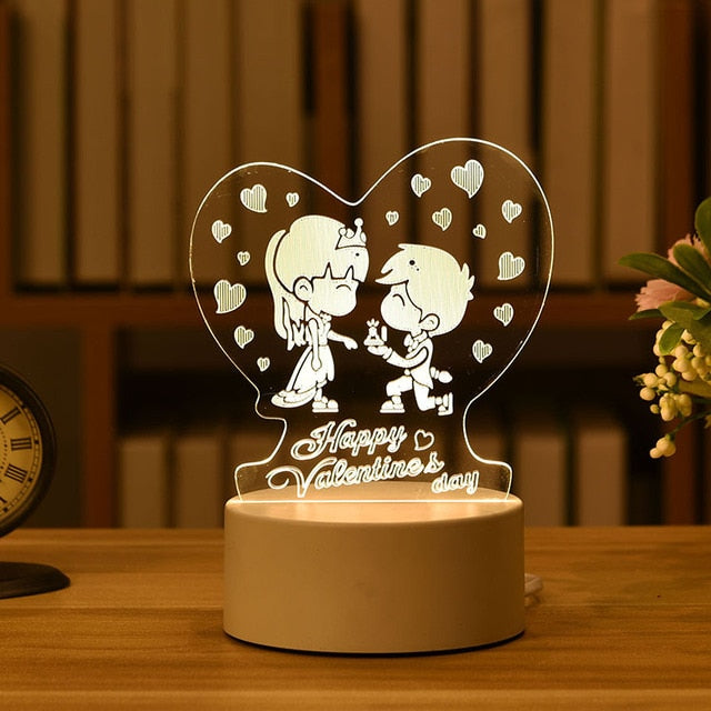 Cute Love Lamp