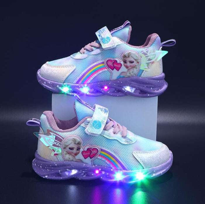 DISNEY LED KID'S SNEAKERS