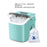 Portable Self-Cleaning Ice Maker