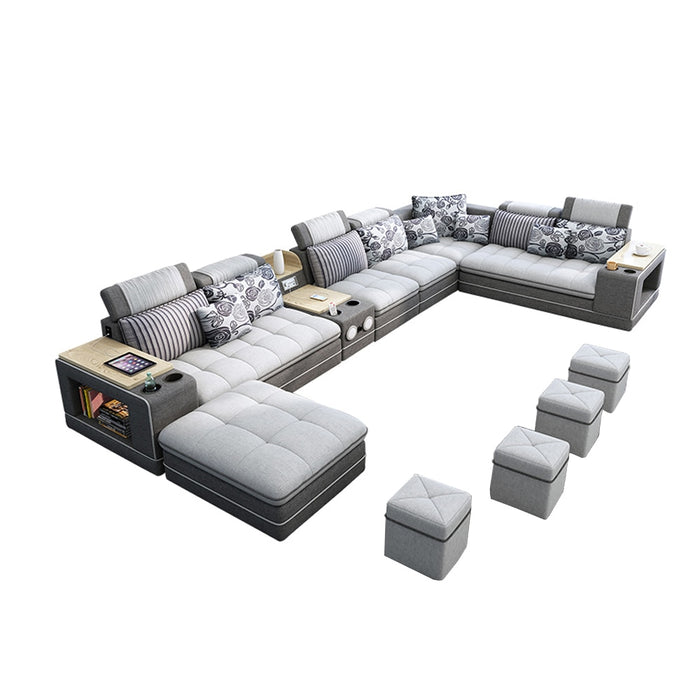  U-shaped Minimalist Modern Sofa 