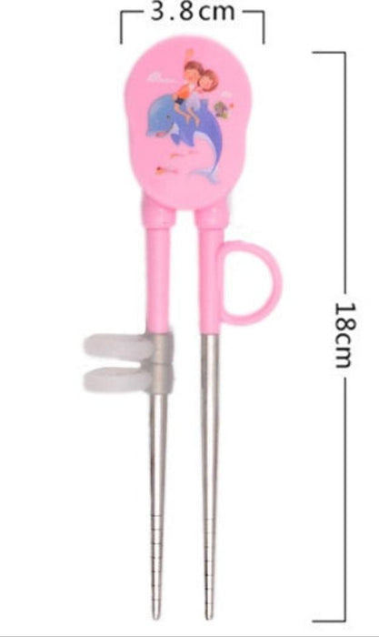 HELLO KITTY STAINLESS STEEL CHOPSTICKS