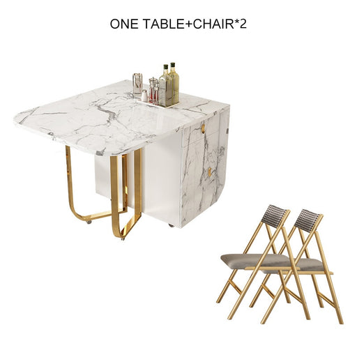 Compact Foldable Dining Set