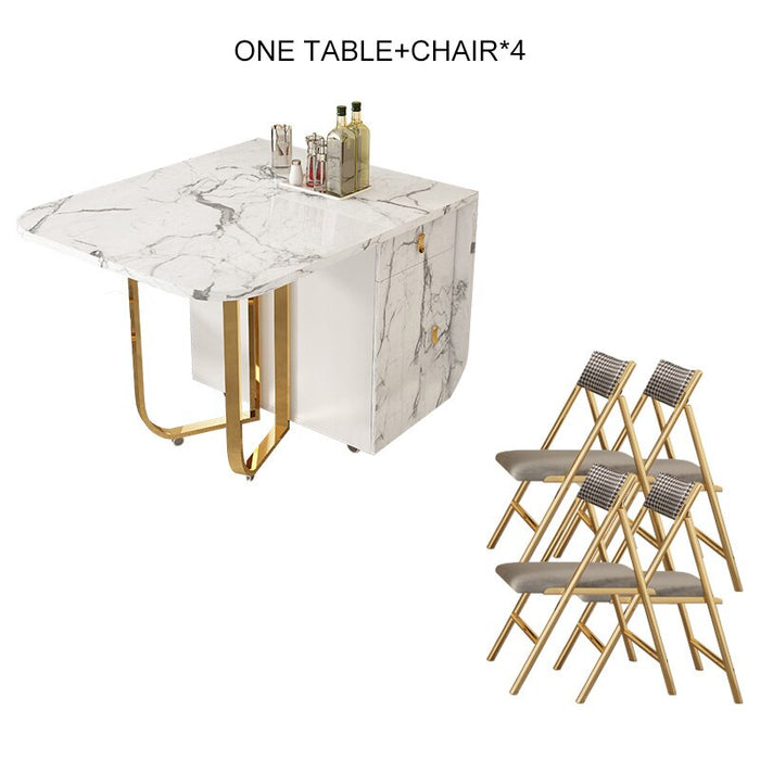 Compact Foldable Dining Set