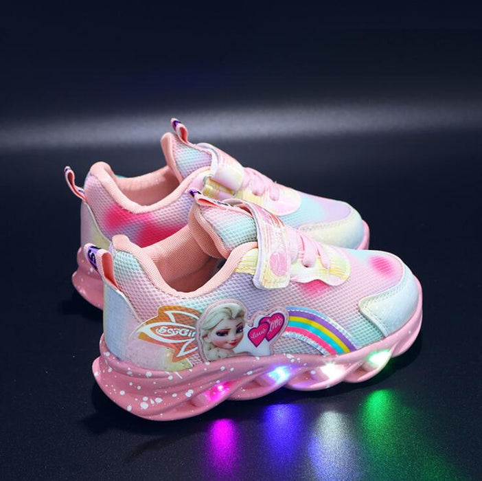 DISNEY LED KID'S SNEAKERS