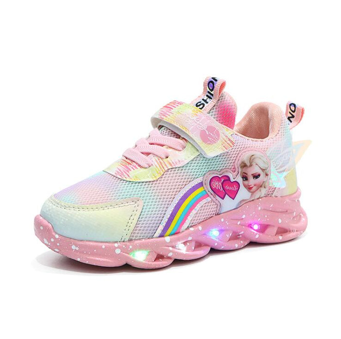 DISNEY LED KID'S SNEAKERS