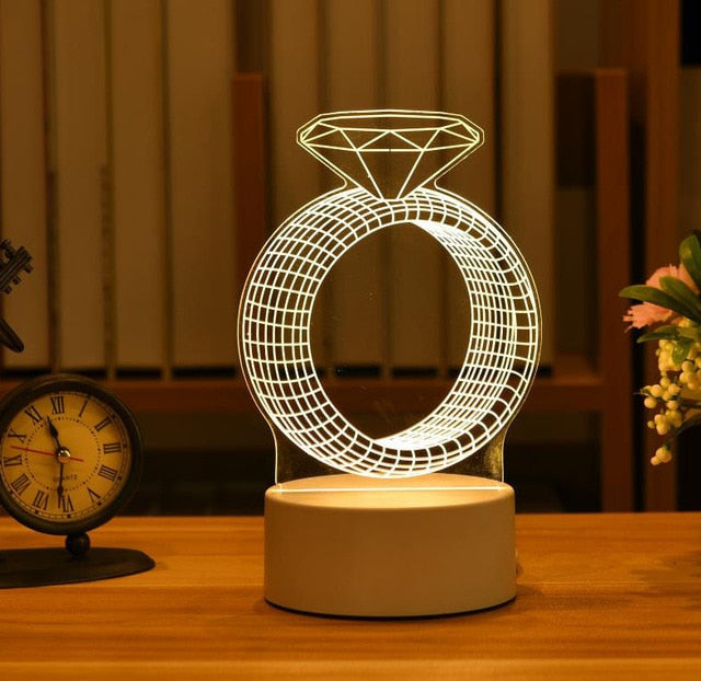 Cute Love Lamp