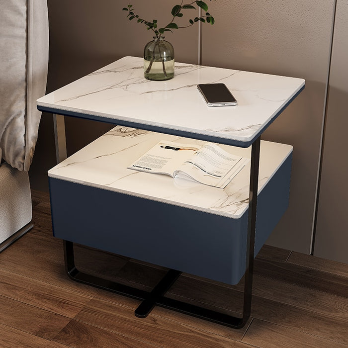 Smart Wooden Bedside Table