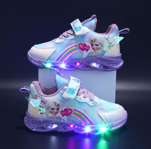 DISNEY LED KID'S SNEAKERS