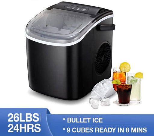 Portable Self-Cleaning Ice Maker